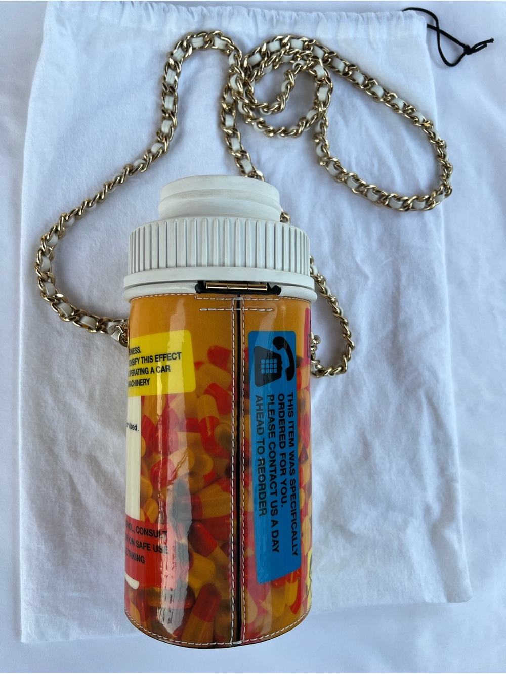 Moschino x Jeremy Scott Pill Bottle Bag - Picture 5 of 9